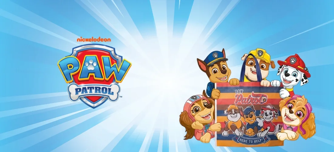 Bolsas con licencia de Paw Patrol