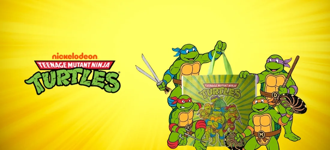 Bolsas con licencia de Tortugas Ninja