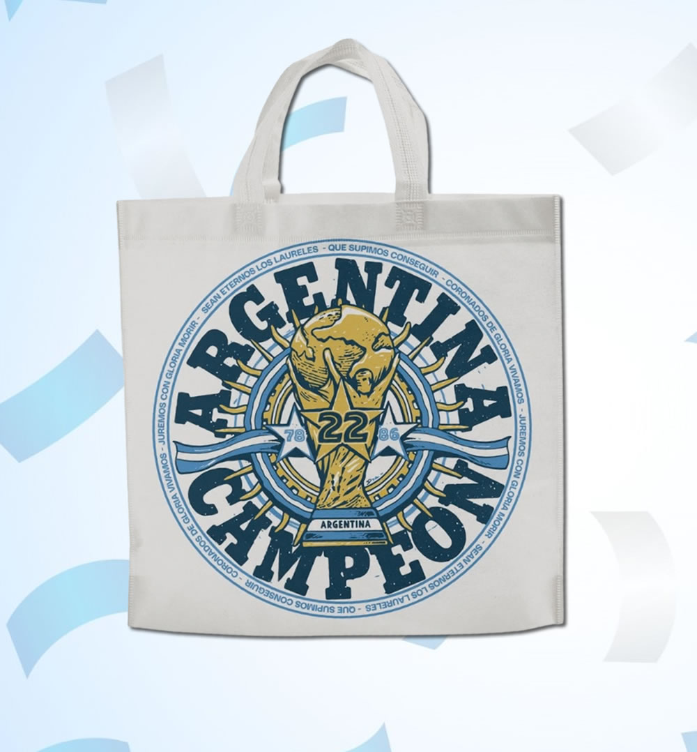 BOLSA FANTASIA ARGETNINA MUNDIAL
