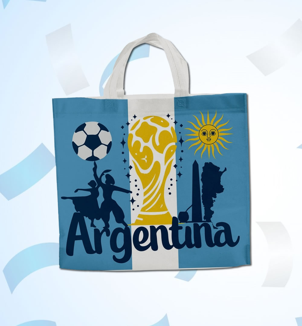 BOLSA FANTASIA ARGETNINA MUNDIAL